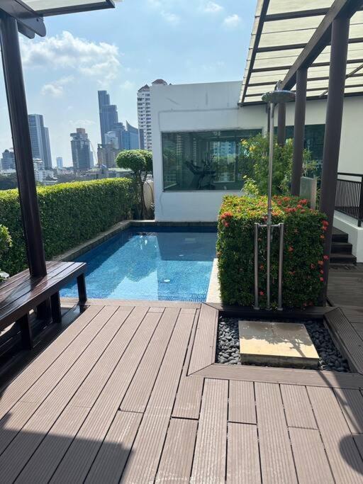 Delightful Condo In Central Location At Sukhumvit 49 Bangkok Zewnętrze zdjęcie