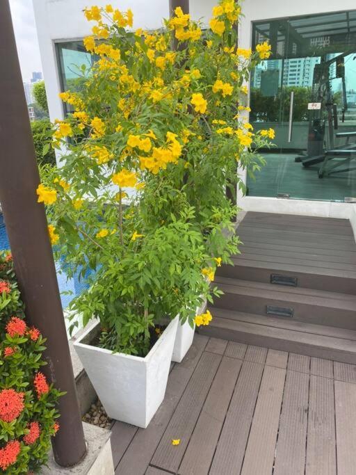 Delightful Condo In Central Location At Sukhumvit 49 Bangkok Zewnętrze zdjęcie